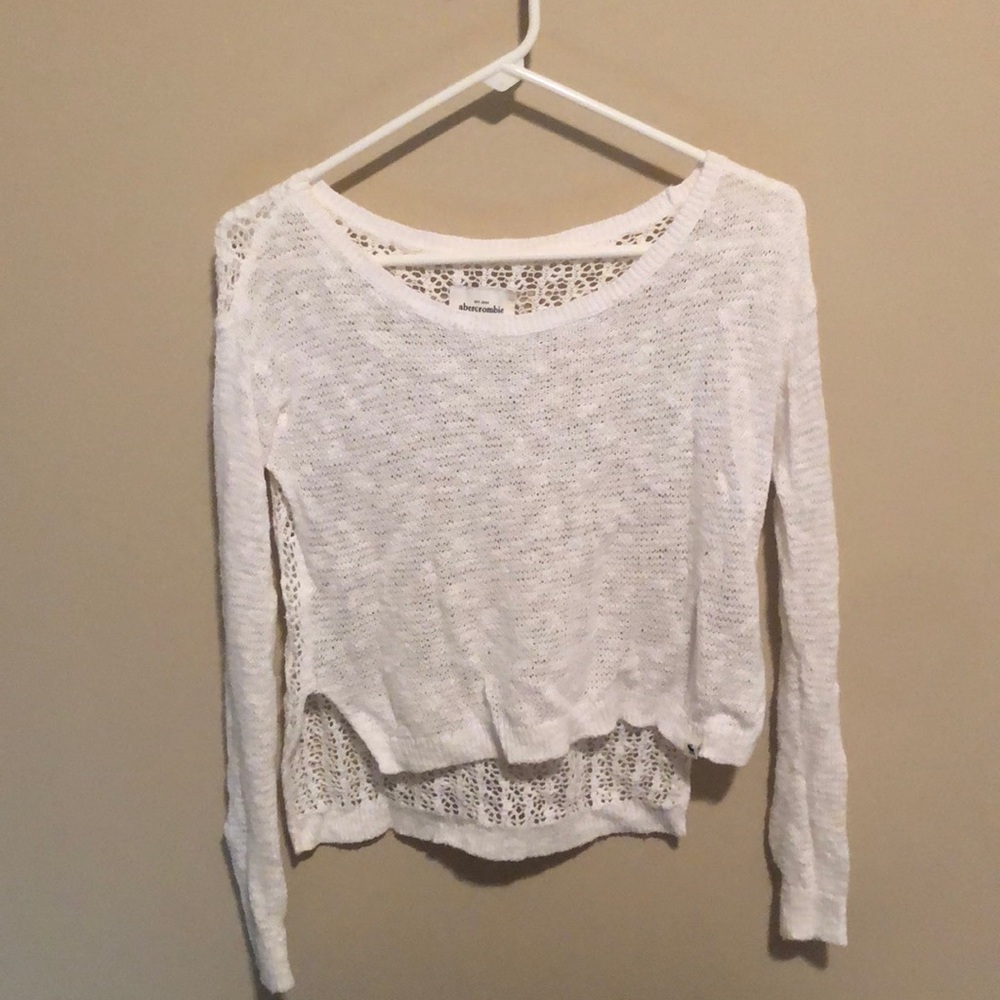 Light white sweater
